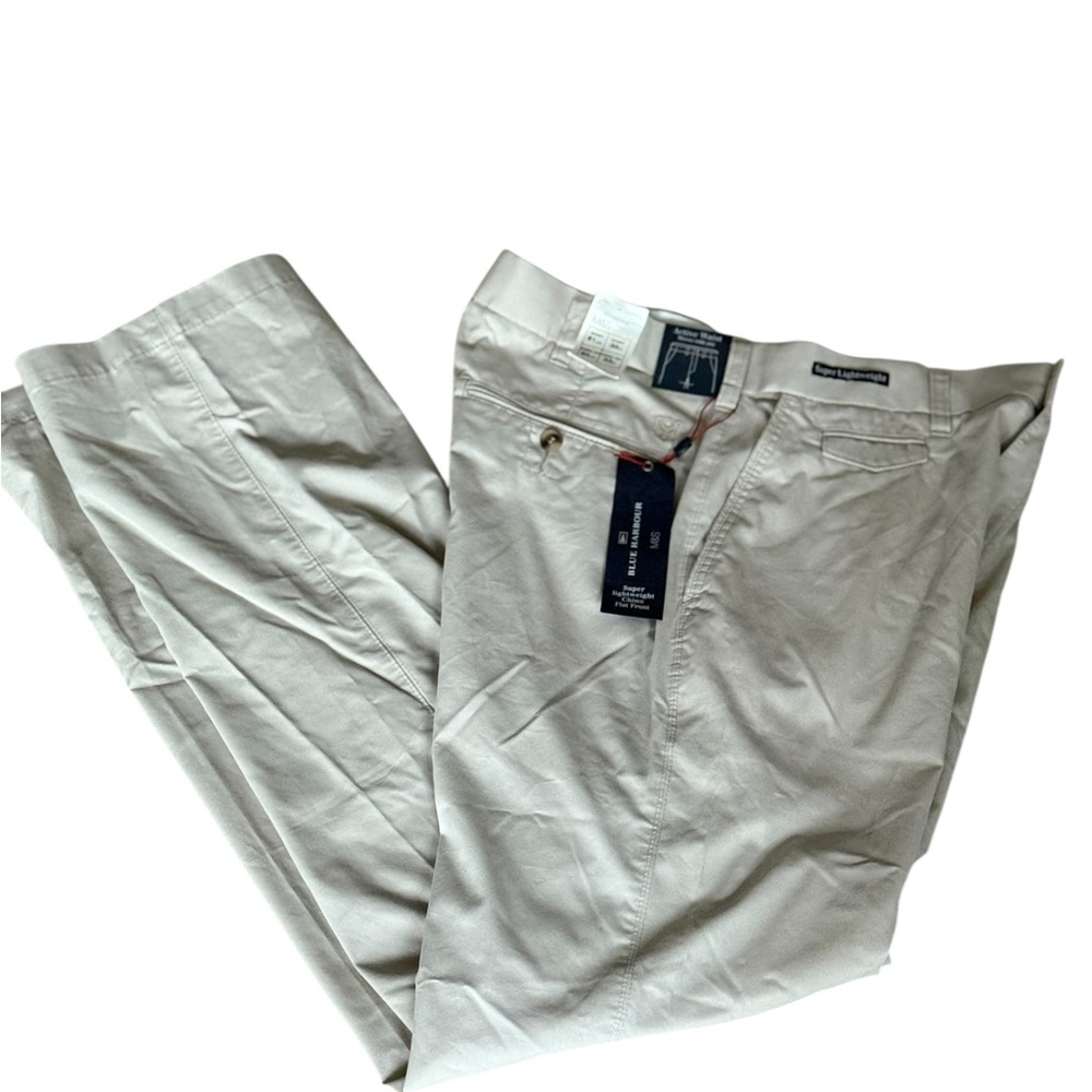 Blue Harbour by M&S Lightweight Quick Dry Breathable Chinos NWT Men’s 32x33 Golf